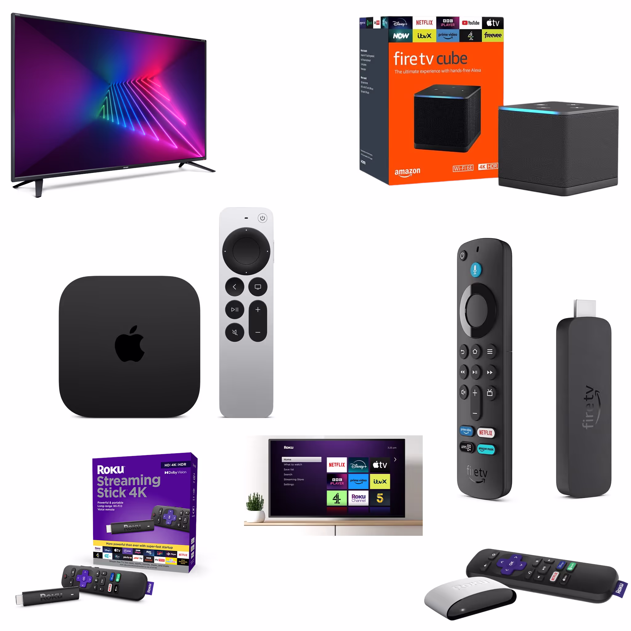 Connected TVs and Streaming Media Players Connected To a Pre-Configured VPN Router